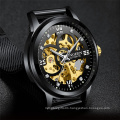 Skeleton Watch 2020 New FNGEEN 6018 Sport Mechanical Watch Luxury Mens Watches Top Brand Men Automatic Watch